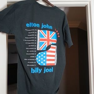 VTG - billy  joel & elton john tour tee
